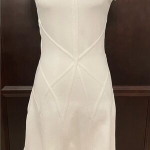 Diane Vaughn Furstenberg, White St. Petersburg Dress Size Small